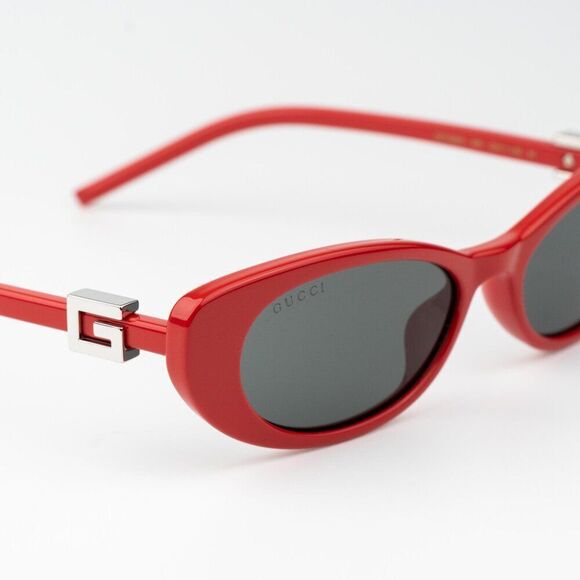 Gucci Women Sunglasses Red Grey Cat Eye GG1680S 005 BRAND NEW main image 11